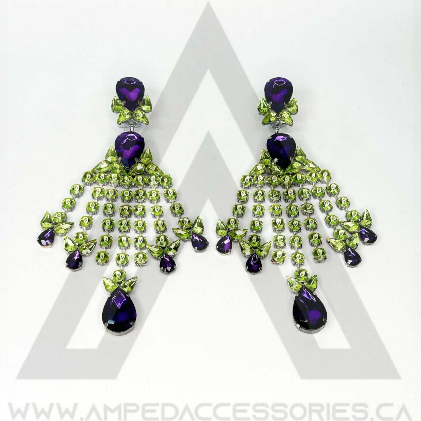 Lime & Neon Green Earrings