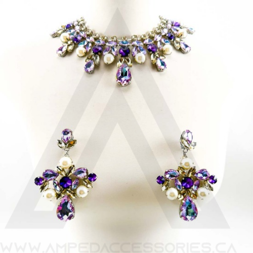Purple Necklace Sets
