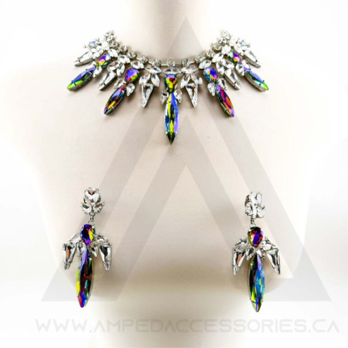 Rainbow AB Necklace Sets