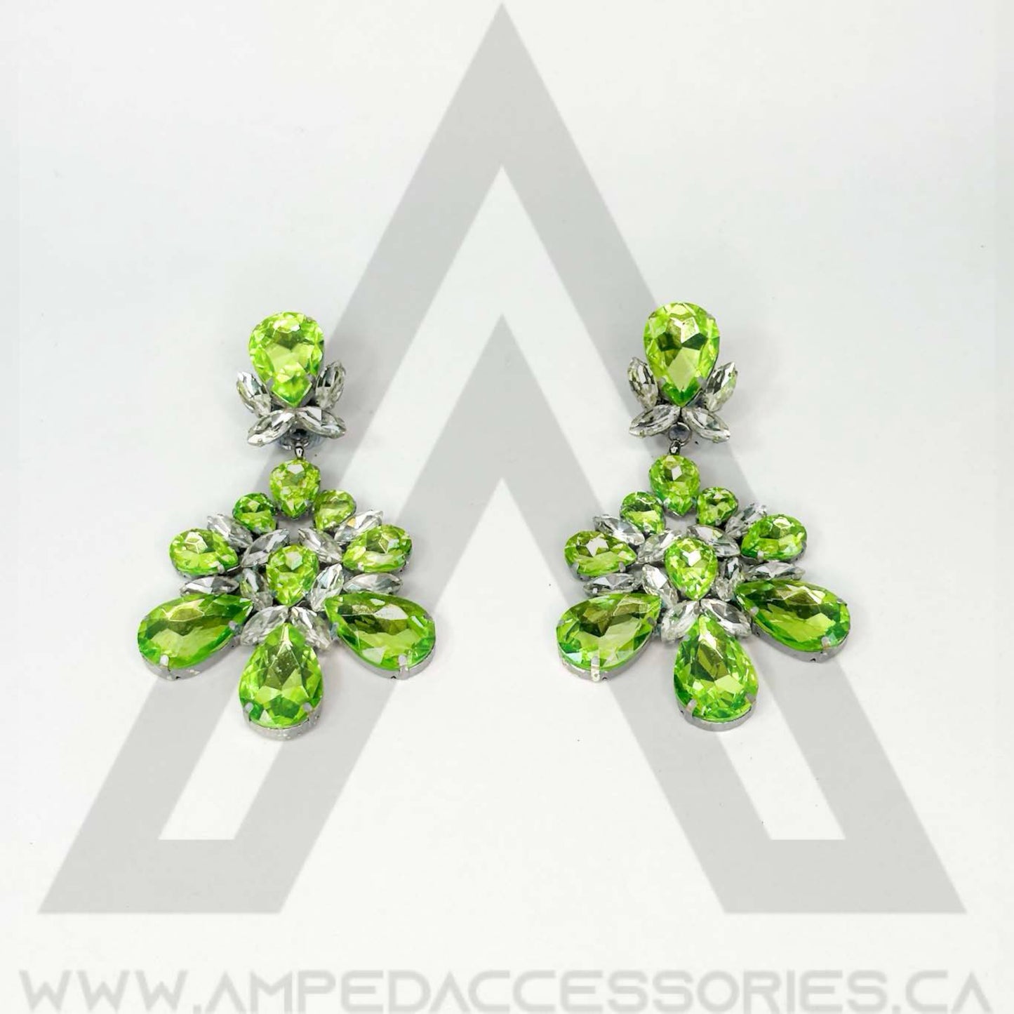 Lime & Neon Green Earrings