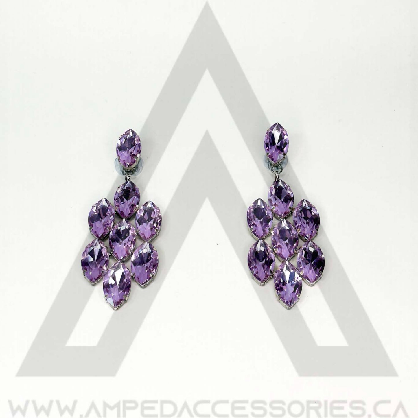 Purple Earrings