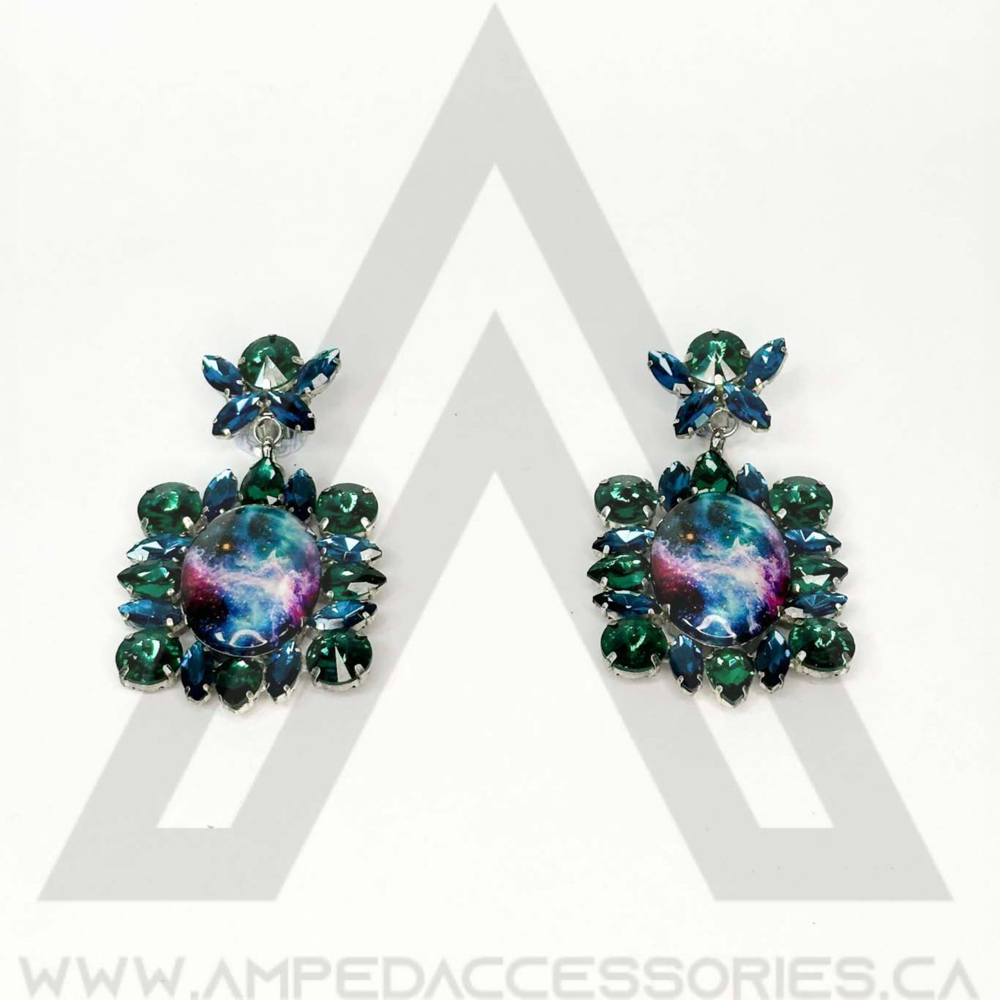 Green Zircon Earrings