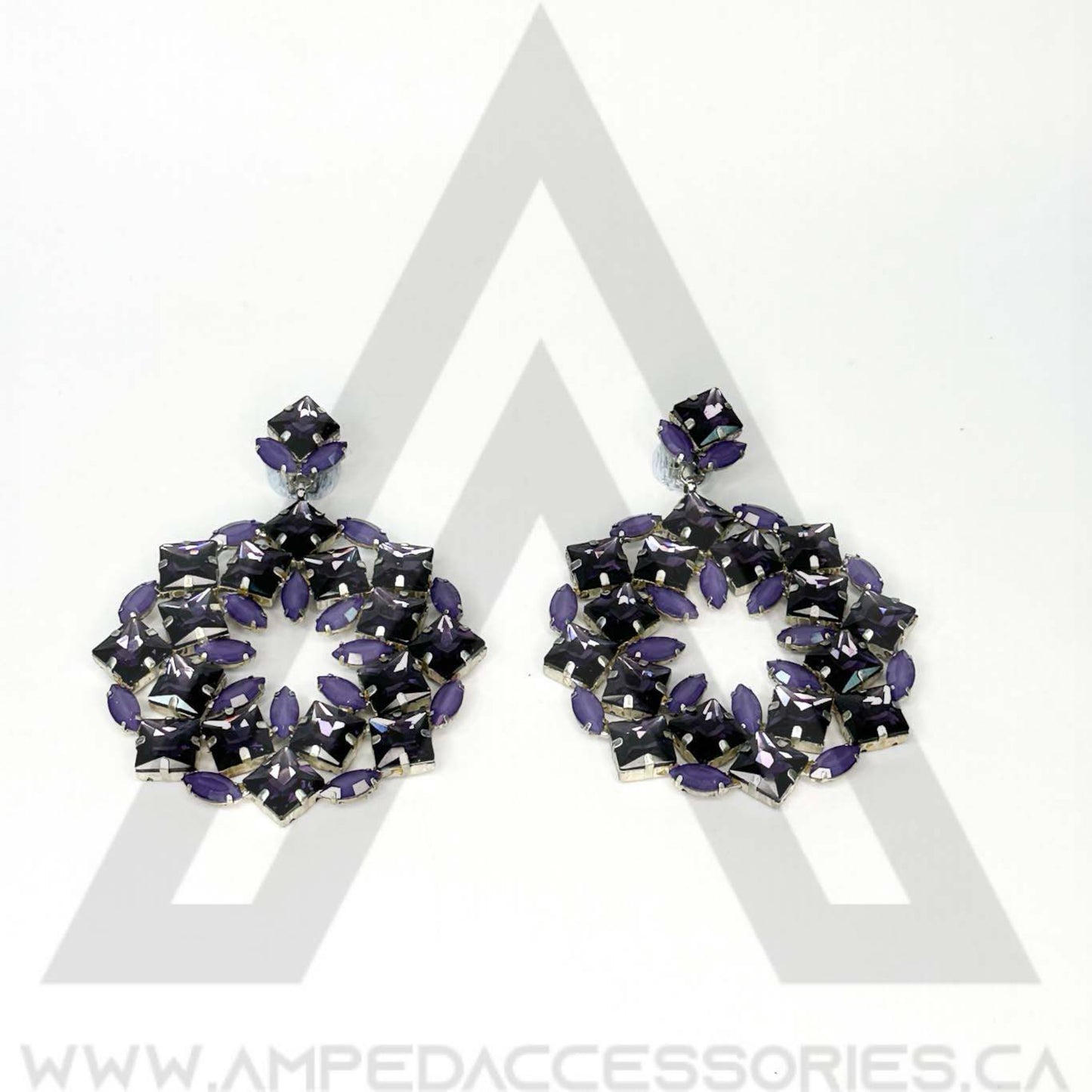 Purple Earrings