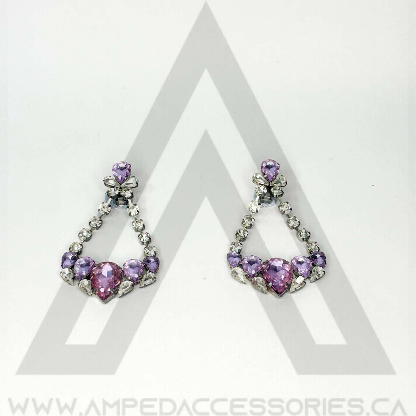 Purple Earrings