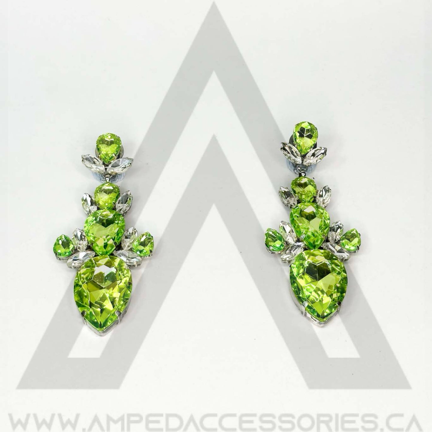 Lime & Neon Green Earrings