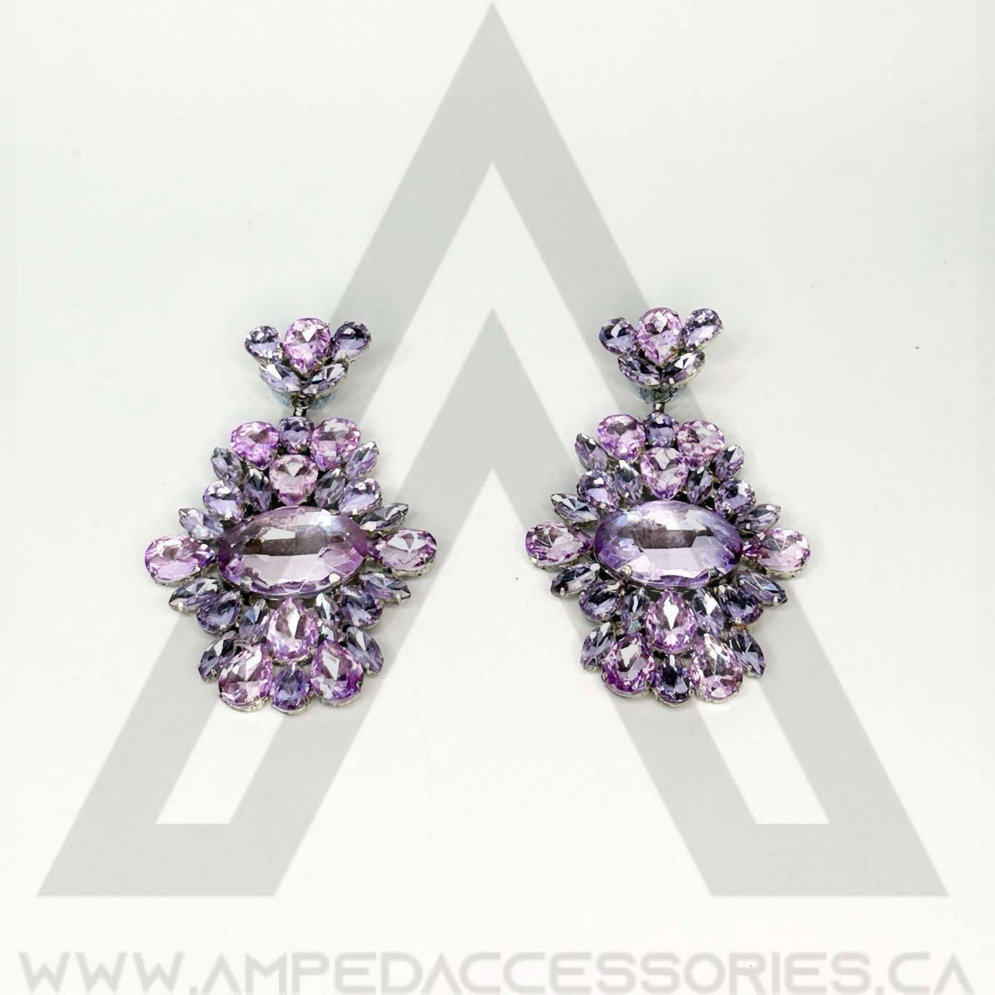 Purple Earrings