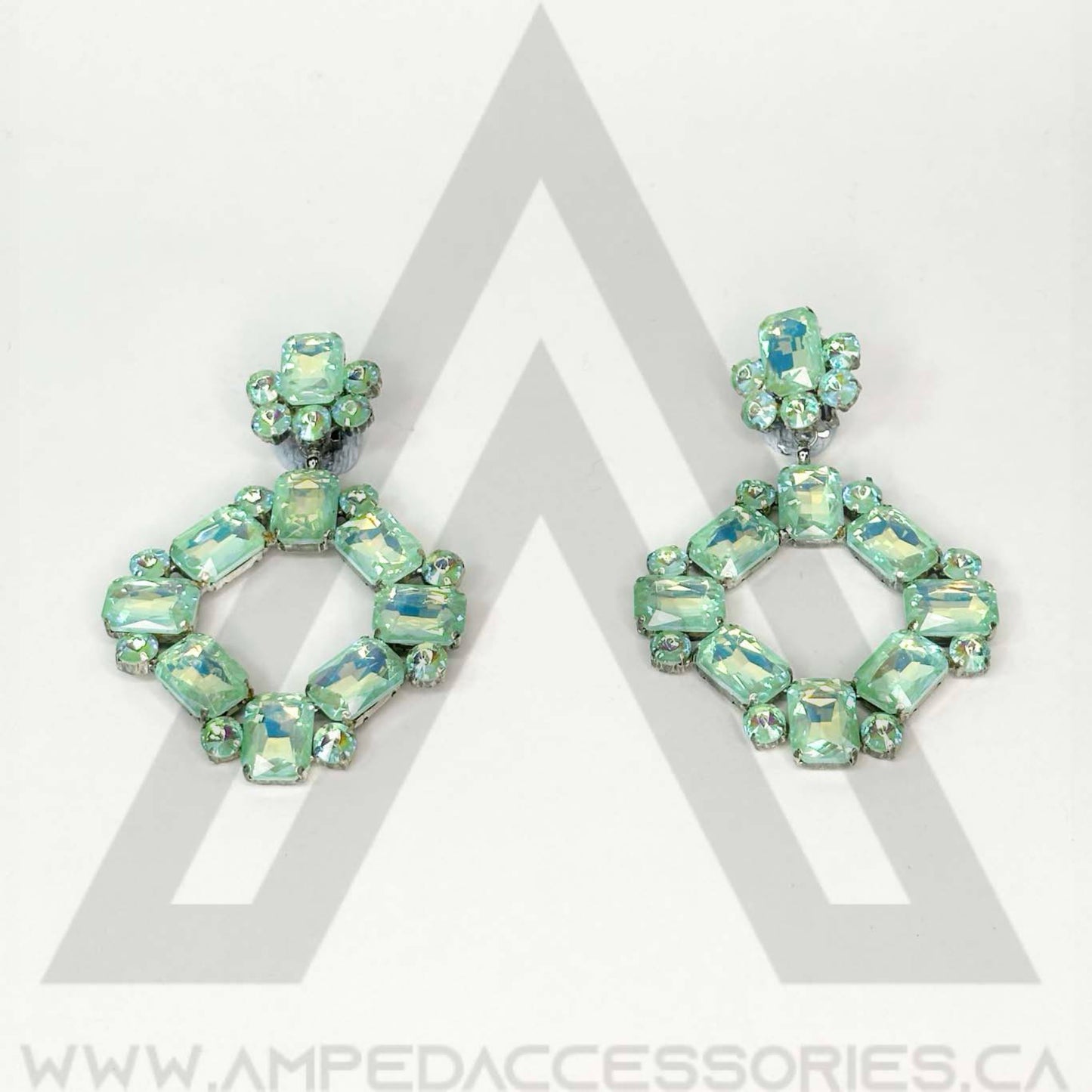 Peridot Green Earrings