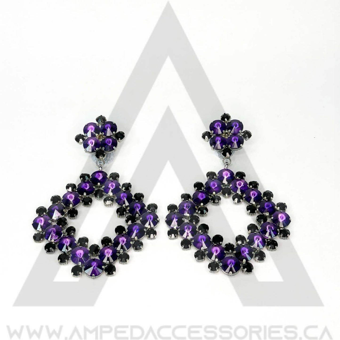 Purple Earrings