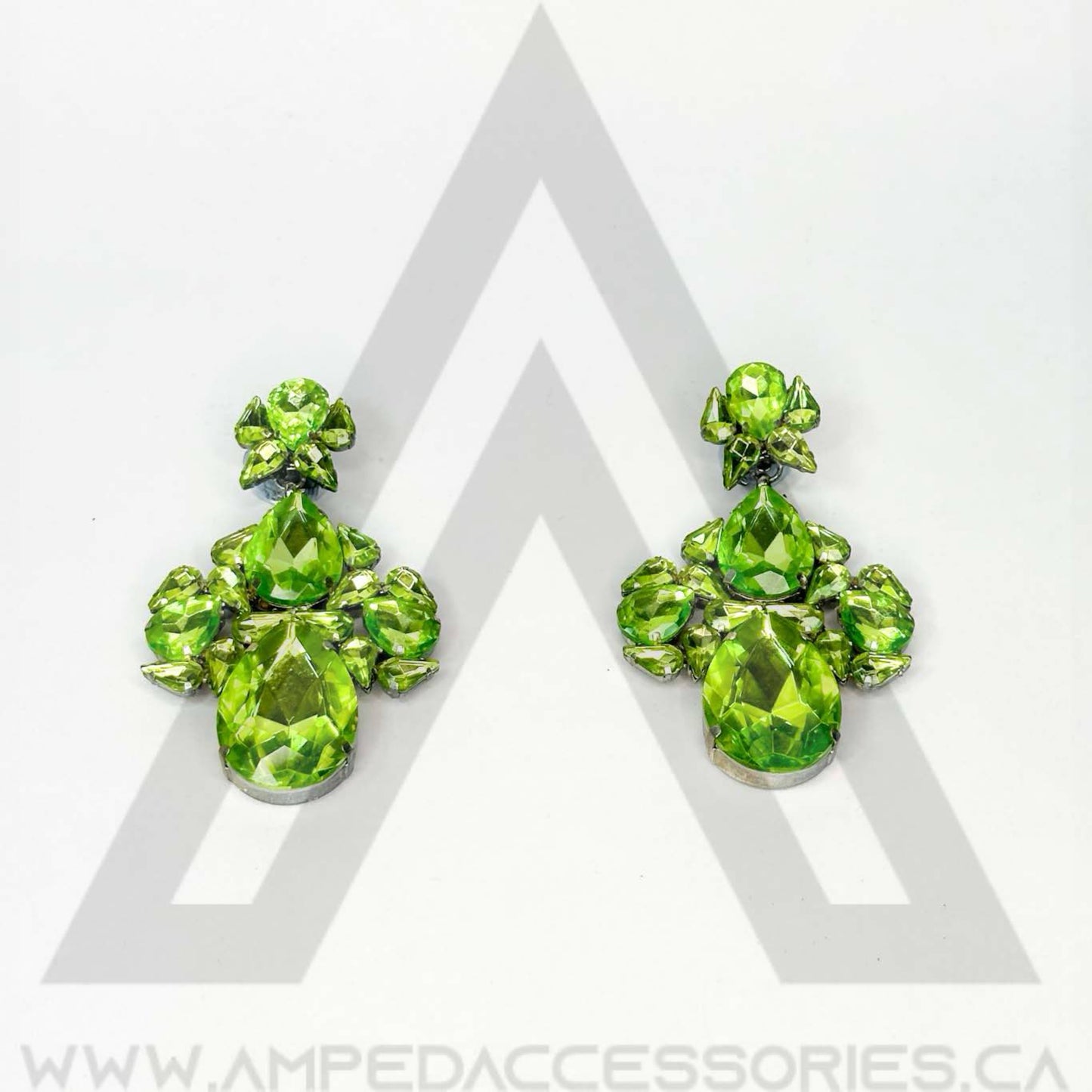 Lime & Neon Green Earrings