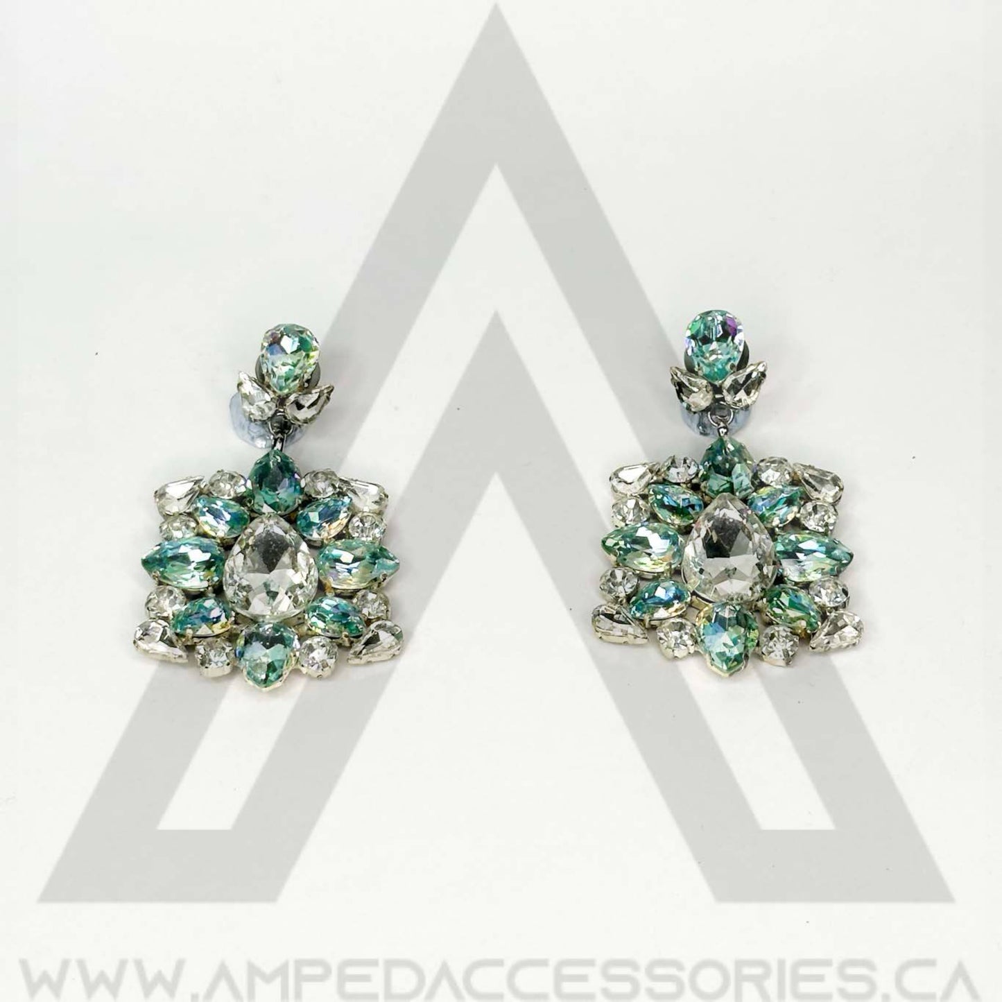 Aqua Earrings