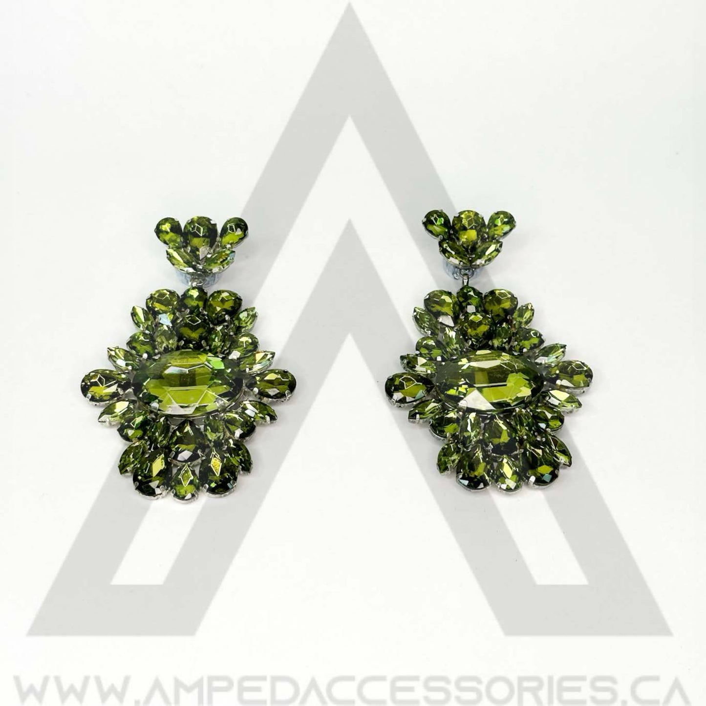 Olive Green Earrings