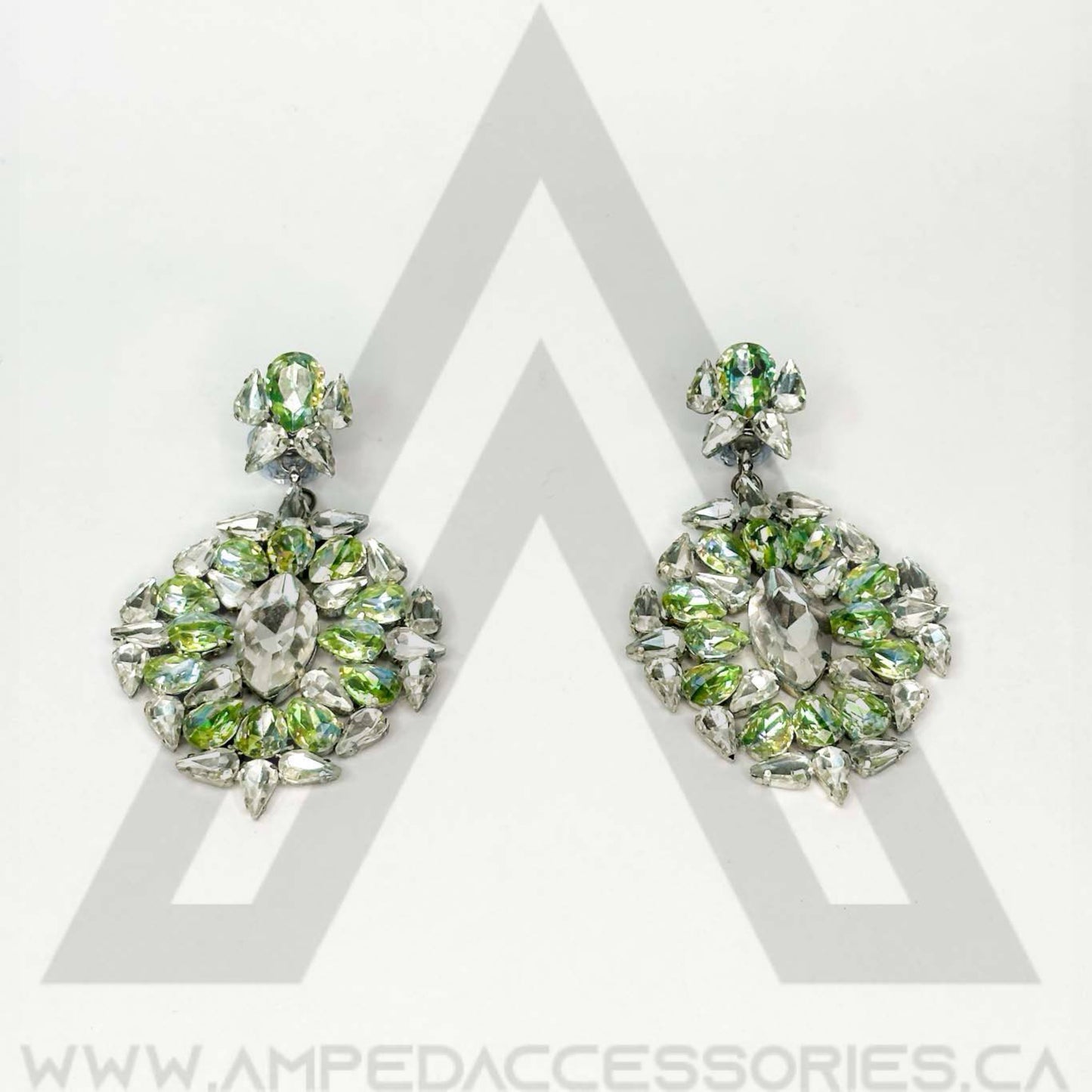 Peridot Green Earrings