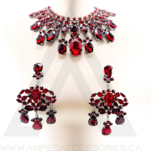 Red Necklace Sets