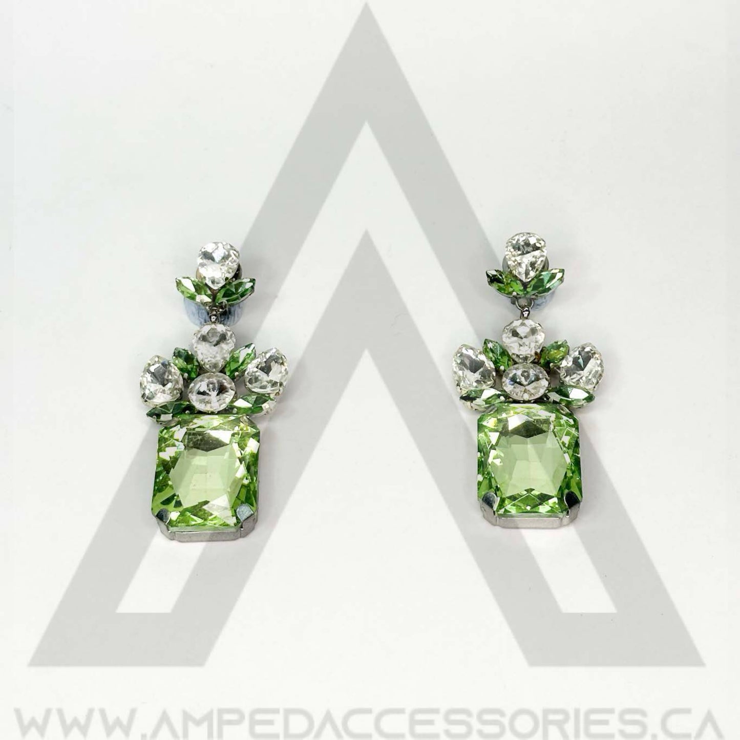 Peridot Green Earrings