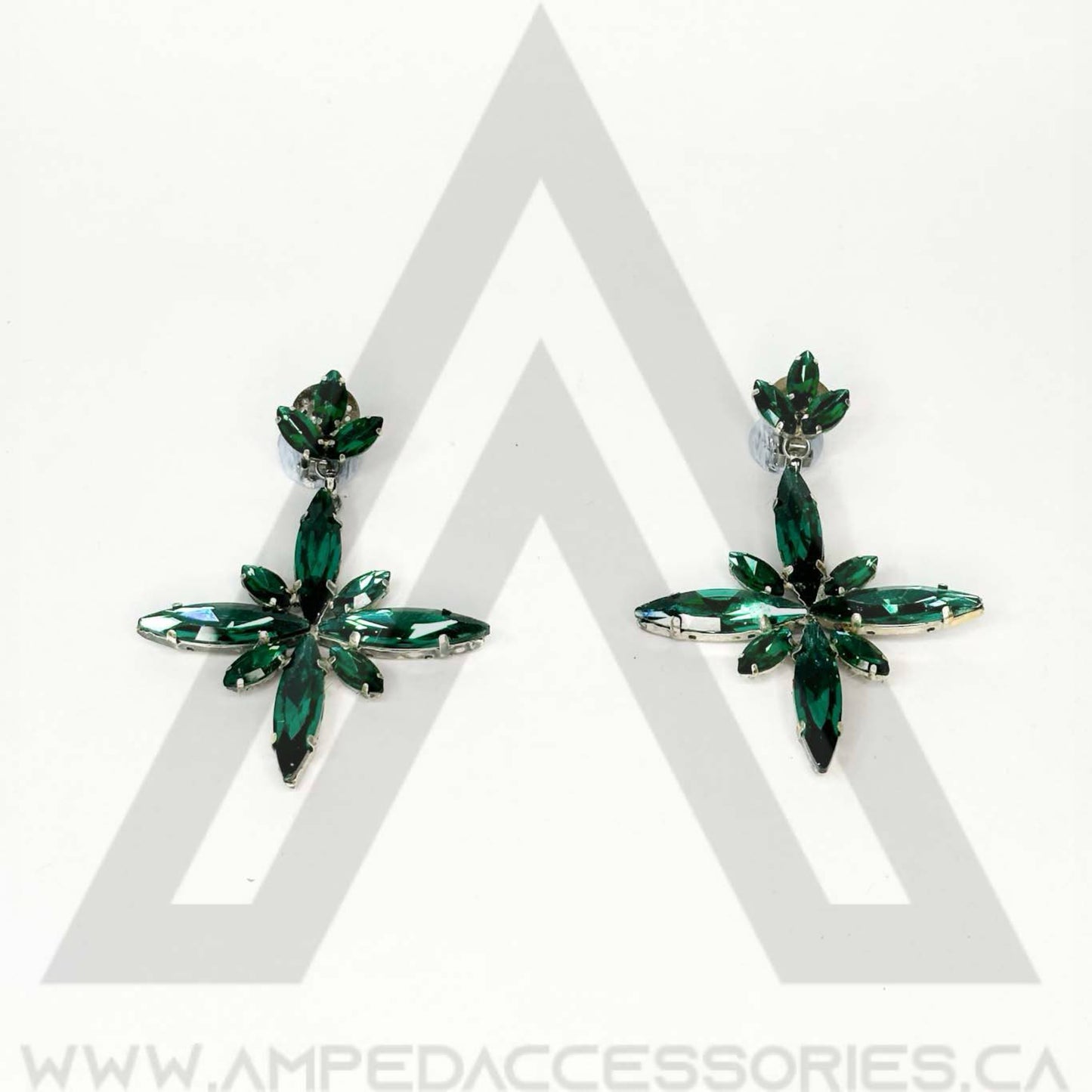 Green Zircon Earrings