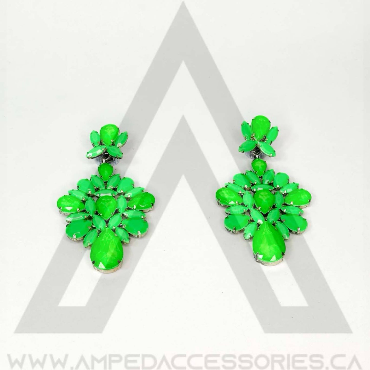 Lime & Neon Green Earrings