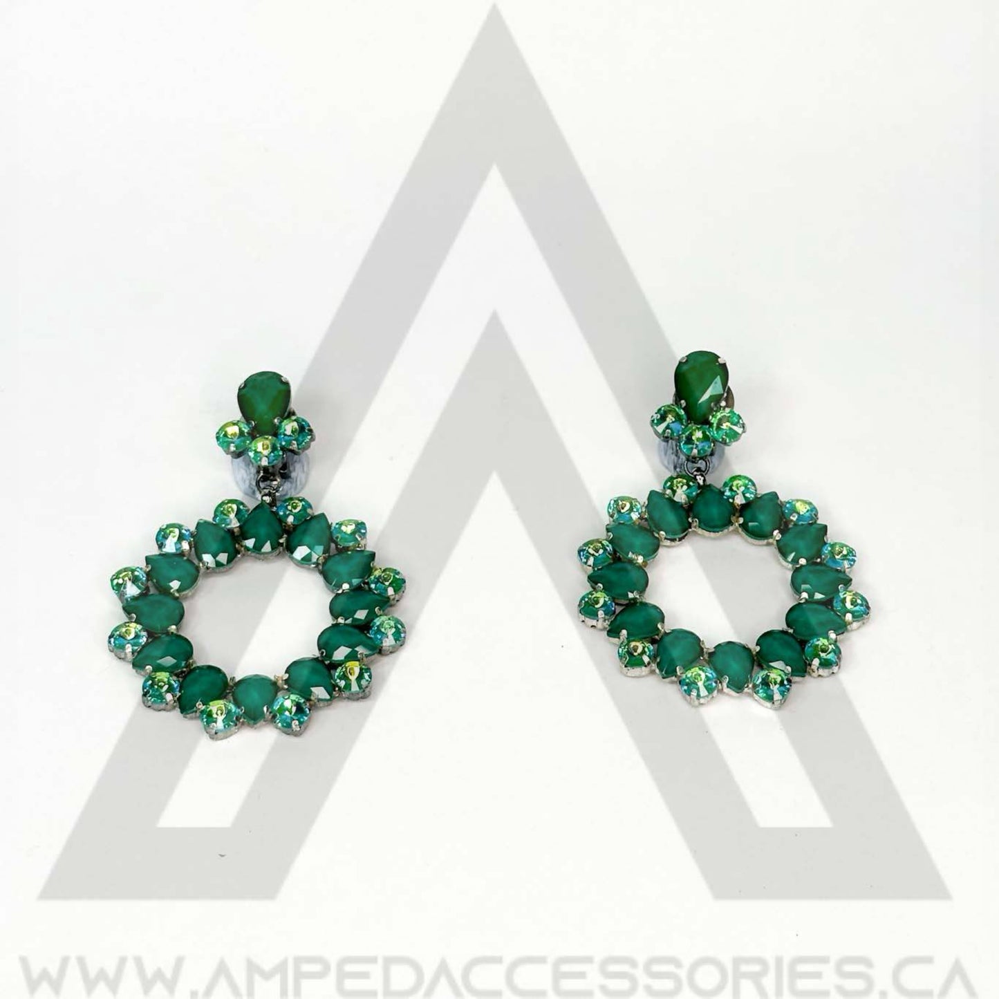 Emerald Green Earrings