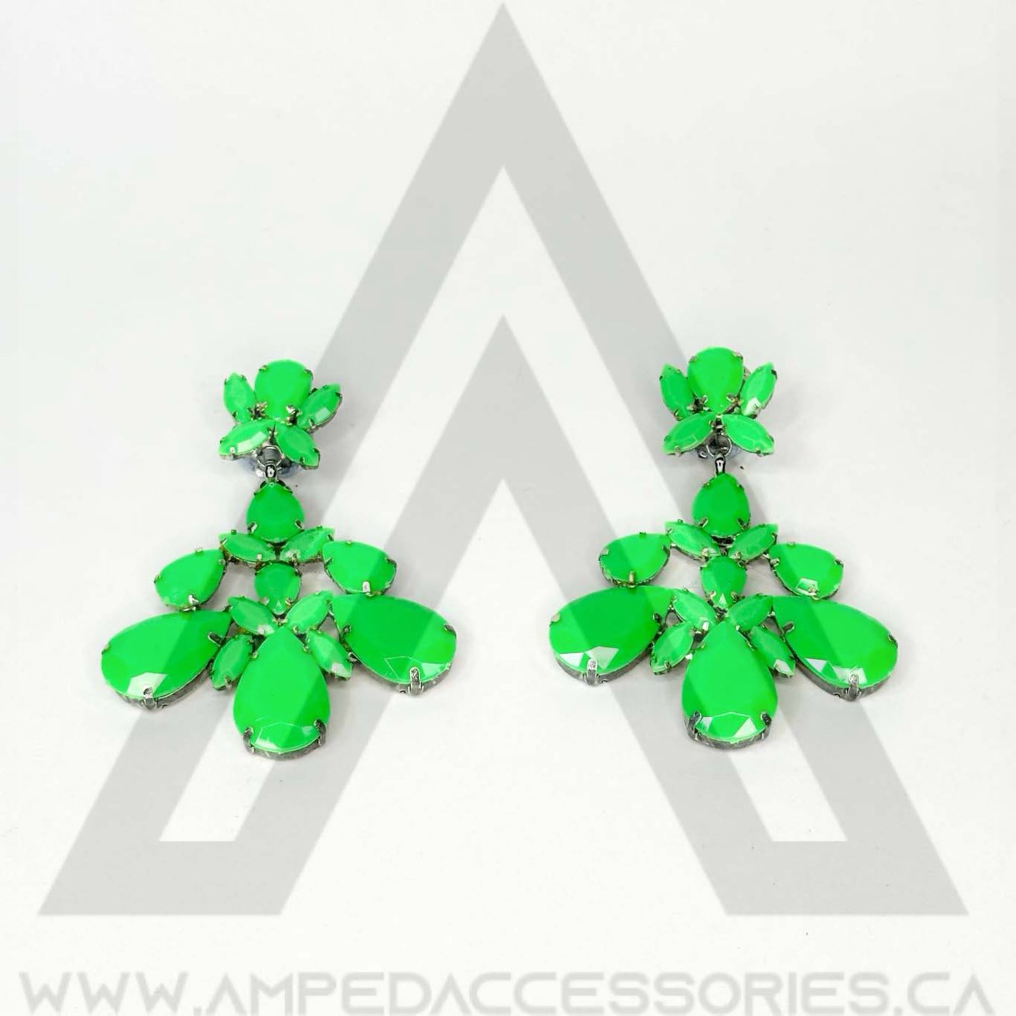 Lime & Neon Green Earrings