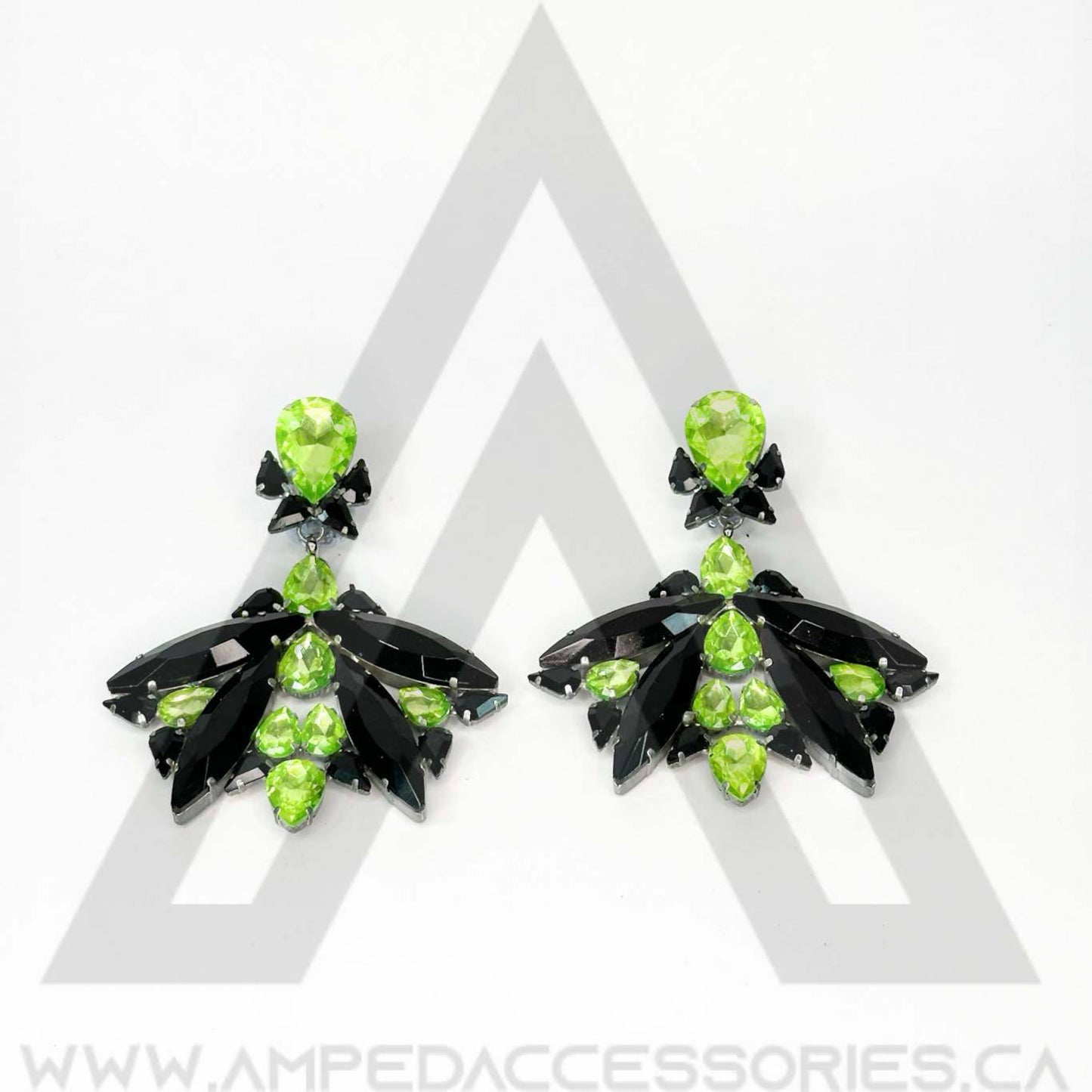 Lime & Neon Green Earrings