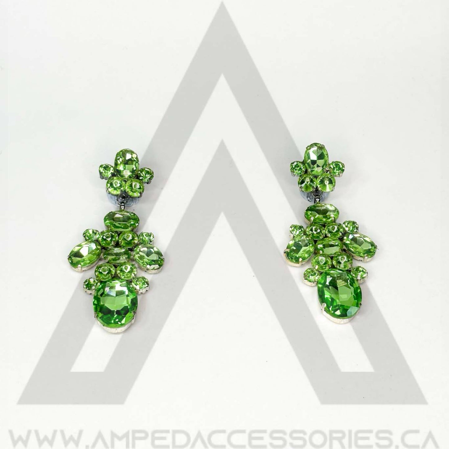 Peridot Green Earrings