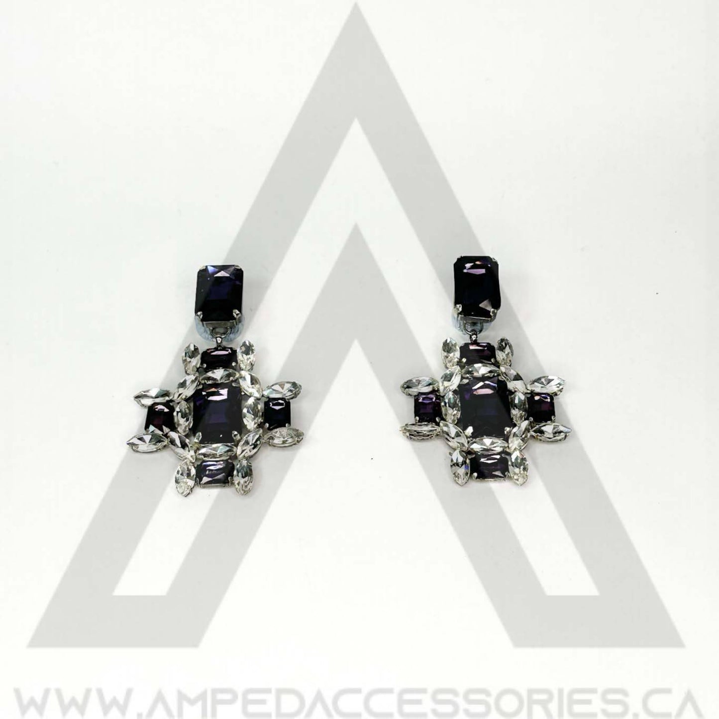 Purple Earrings