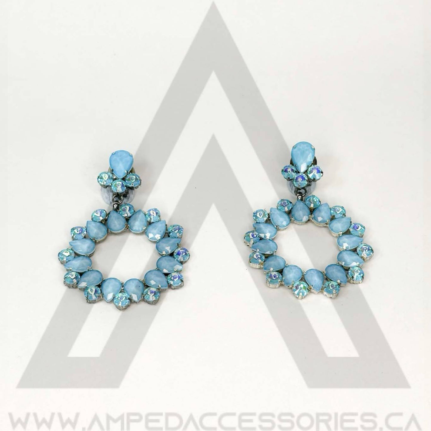 Aqua Earrings