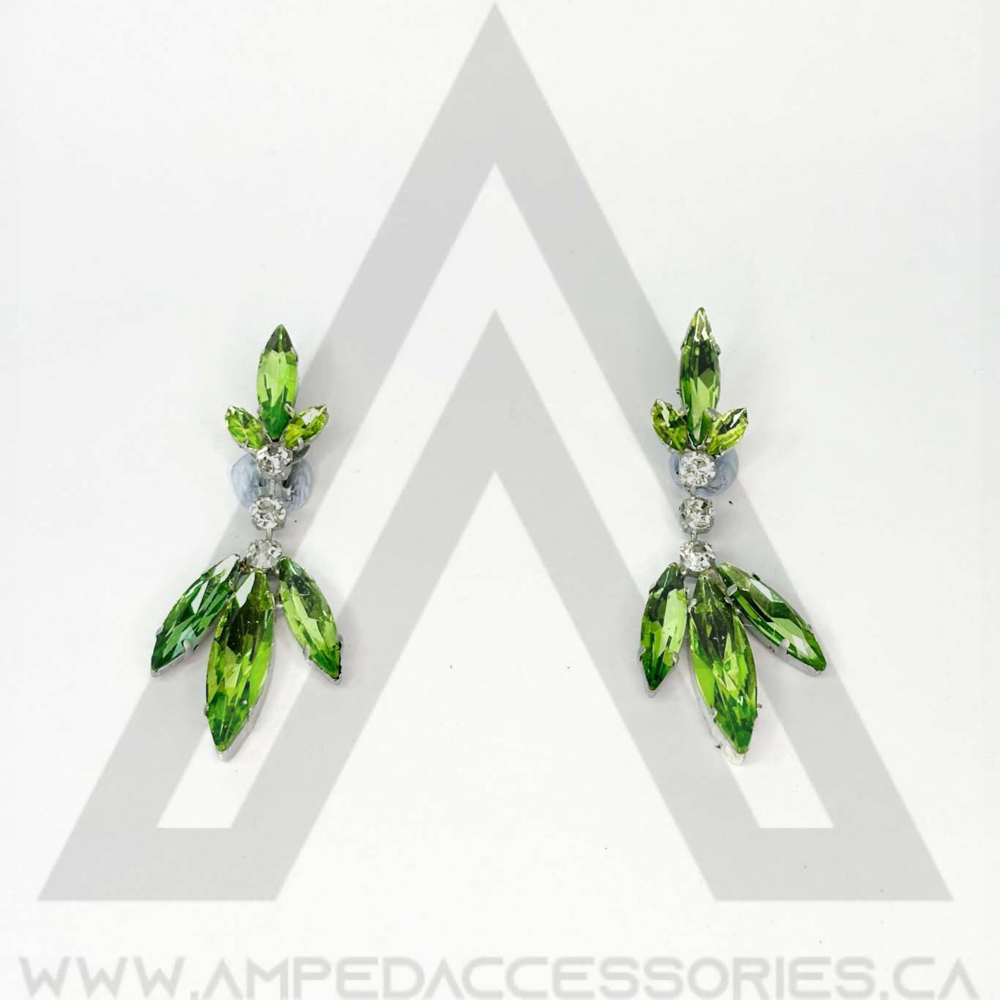 Peridot Green Earrings
