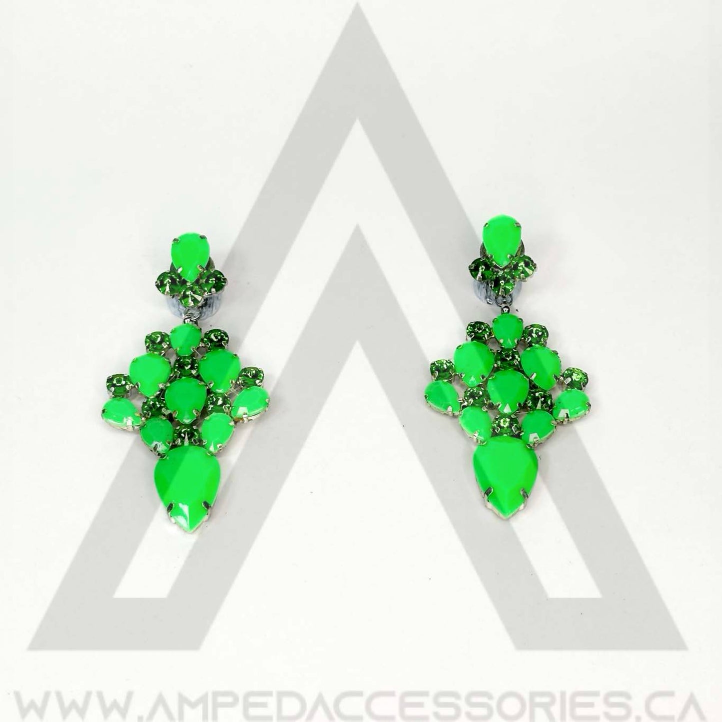 Lime & Neon Green Earrings