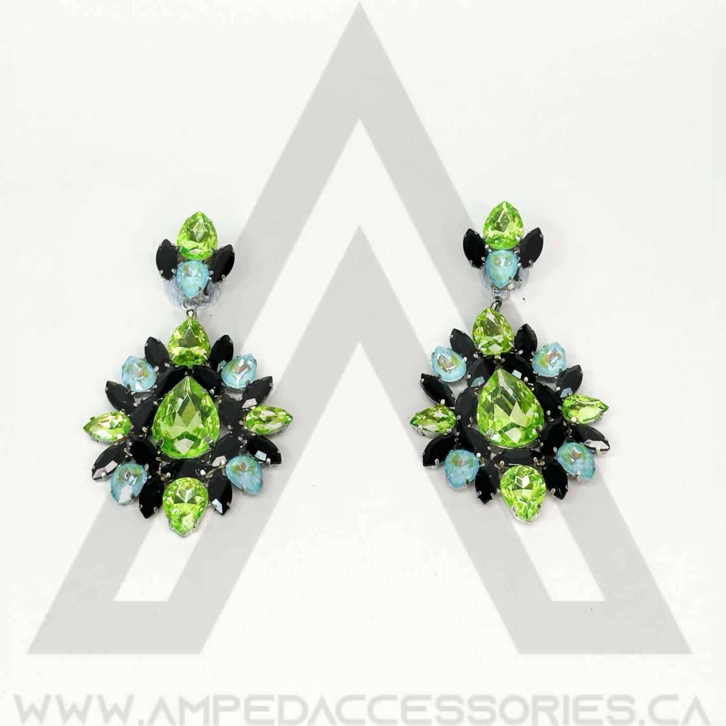 Lime & Neon Green Earrings