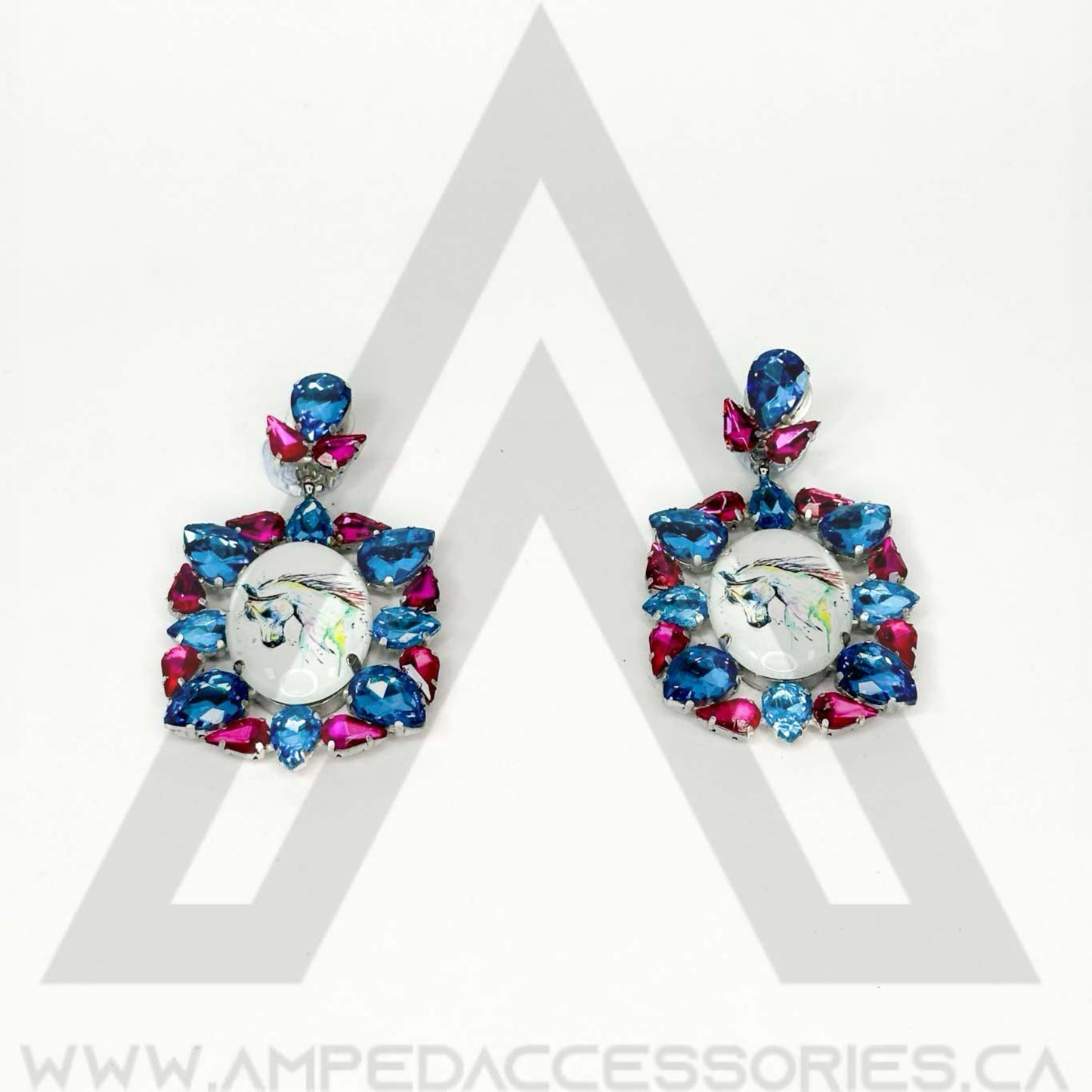 Aqua Earrings