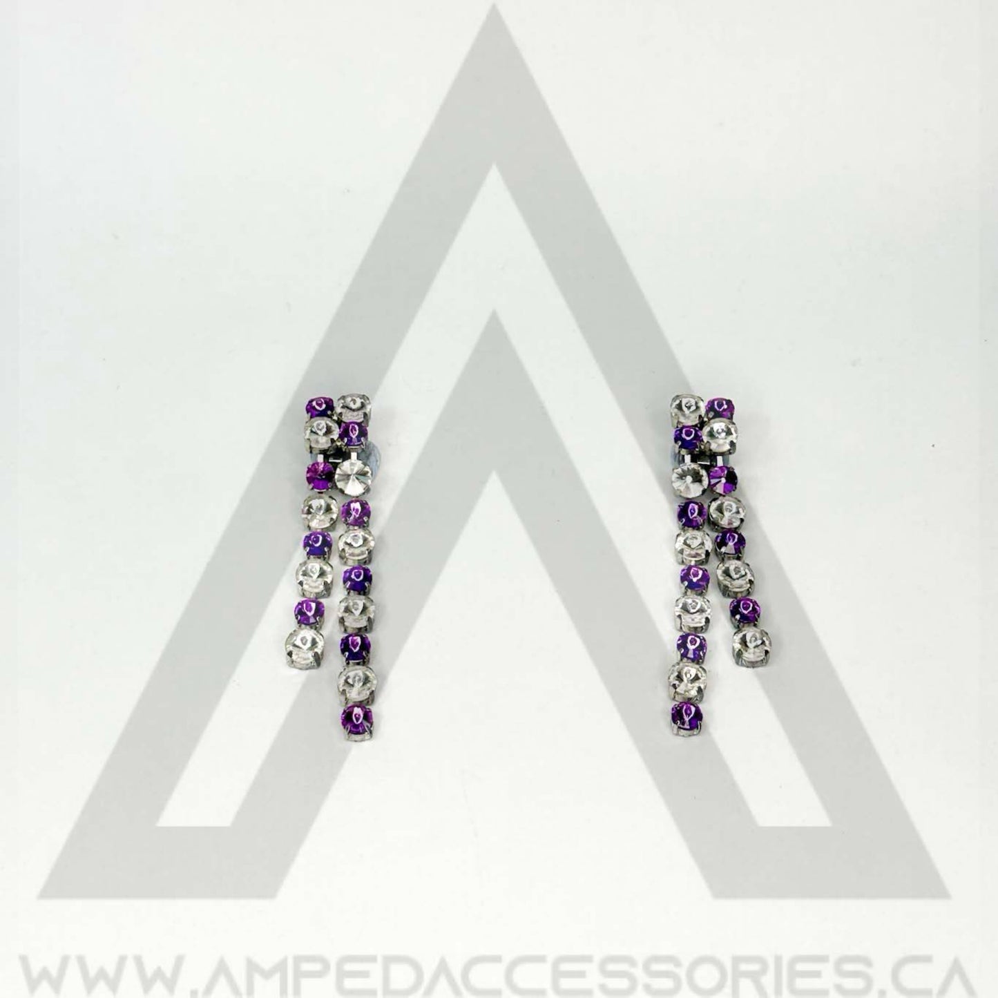 Purple Earrings