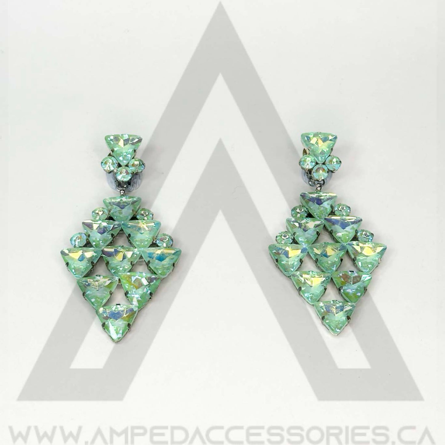 Peridot Green Earrings