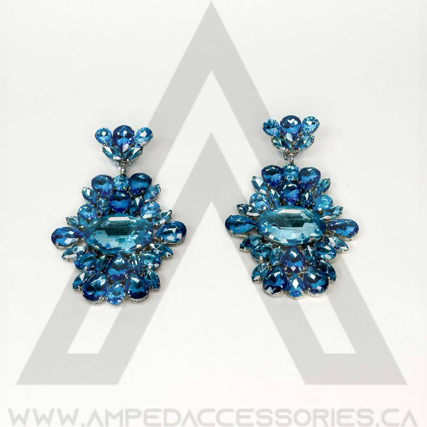 Aqua Earrings