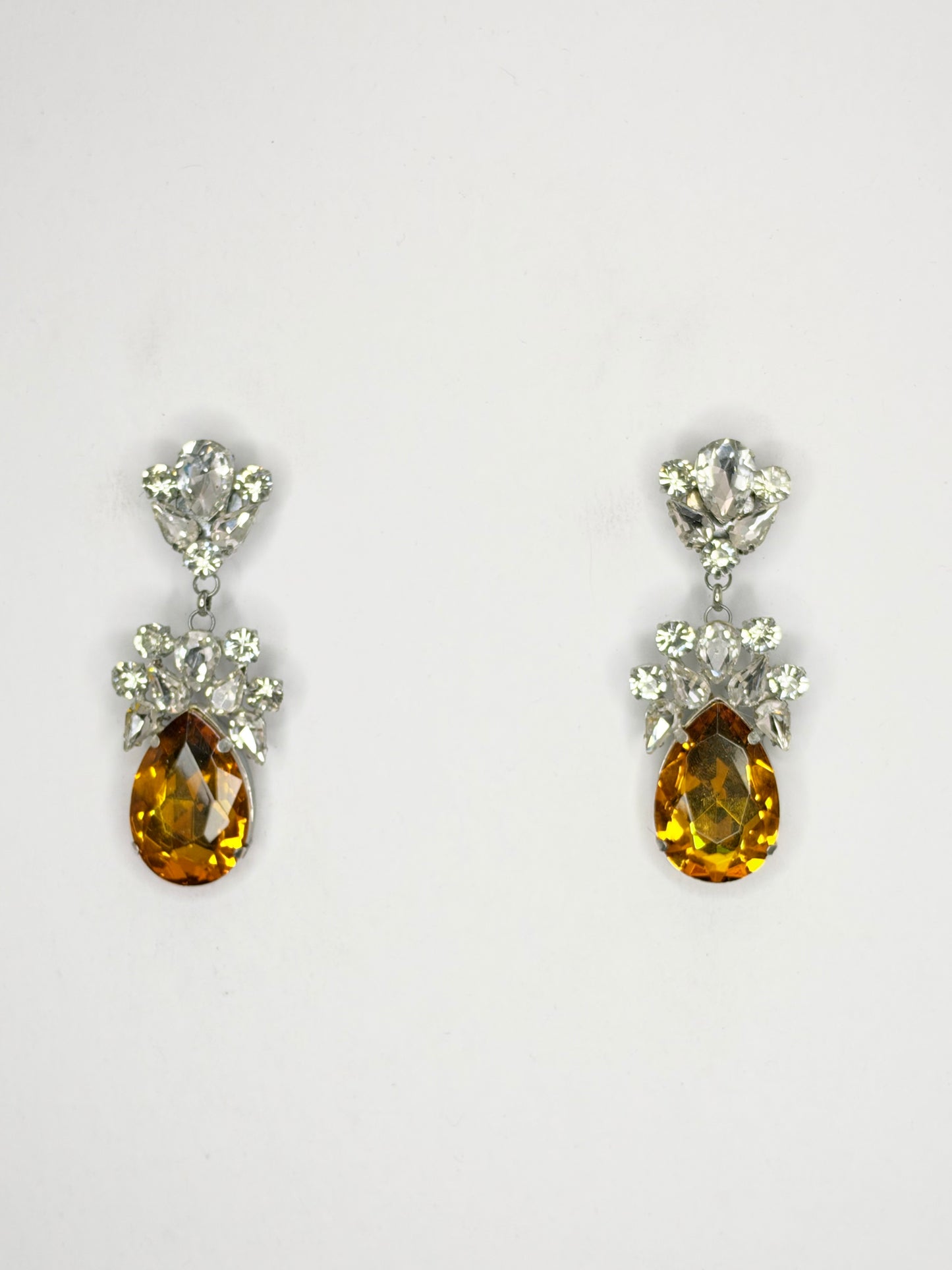 NEW Large Stone Cocktail Earrings (Multiple Colors Available)