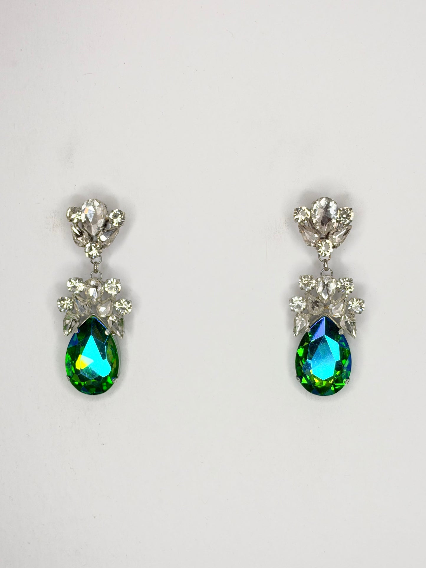 NEW Large Stone Cocktail Earrings (Multiple Colors Available)