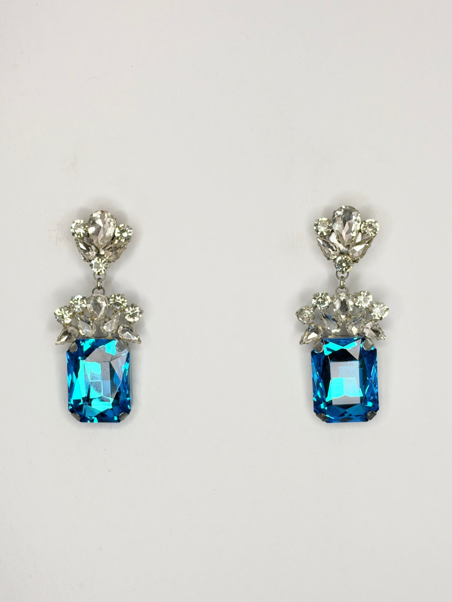 NEW Large Stone Cocktail Earrings (Multiple Colors Available)
