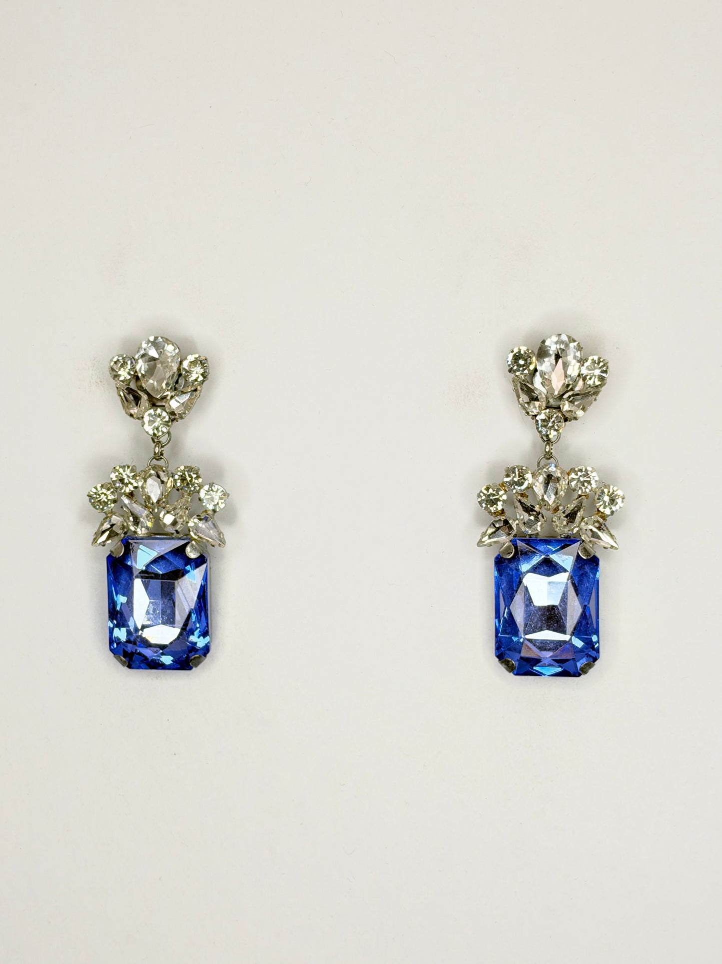 NEW Large Stone Cocktail Earrings (Multiple Colors Available)