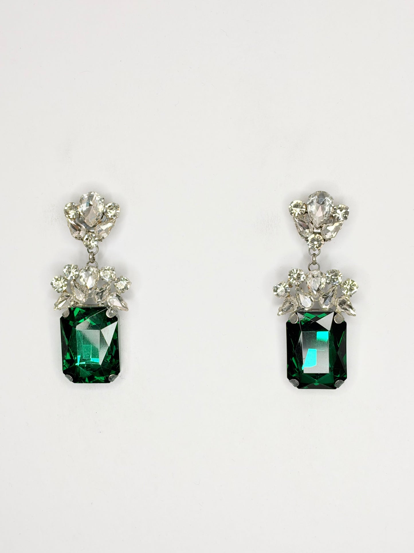 NEW Large Stone Cocktail Earrings (Multiple Colors Available)