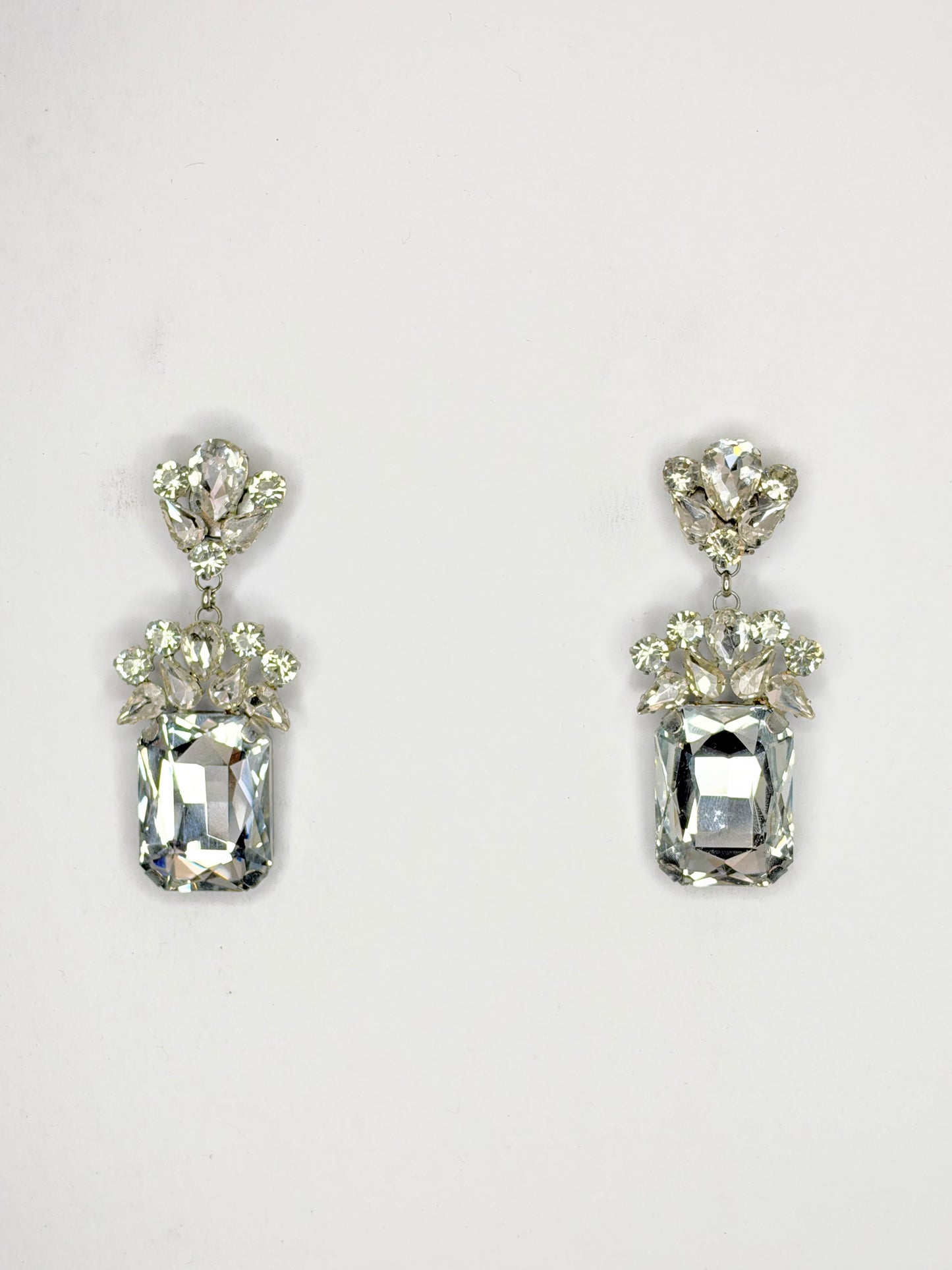 NEW Large Stone Cocktail Earrings (Multiple Colors Available)