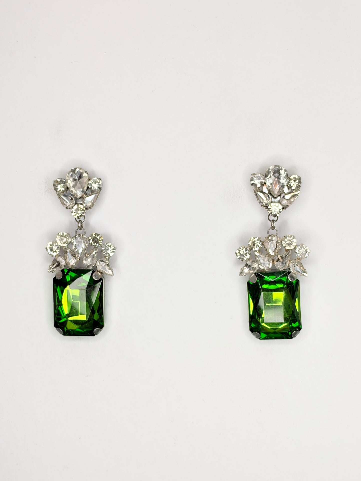 NEW Large Stone Cocktail Earrings (Multiple Colors Available)
