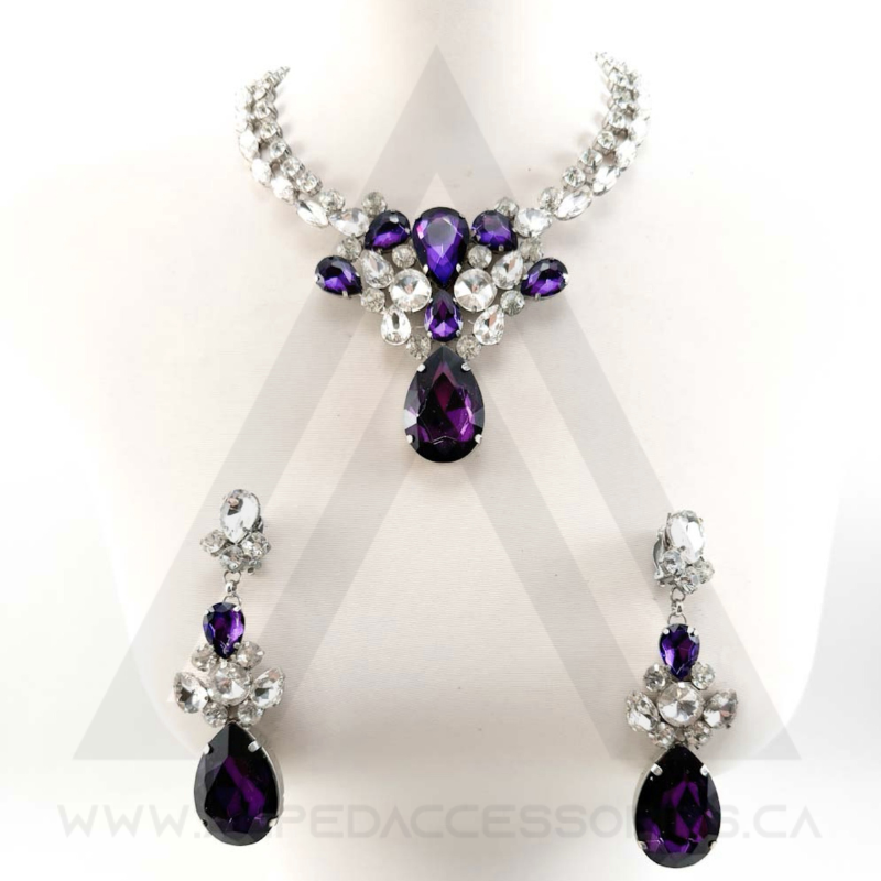 Purple Necklace Sets